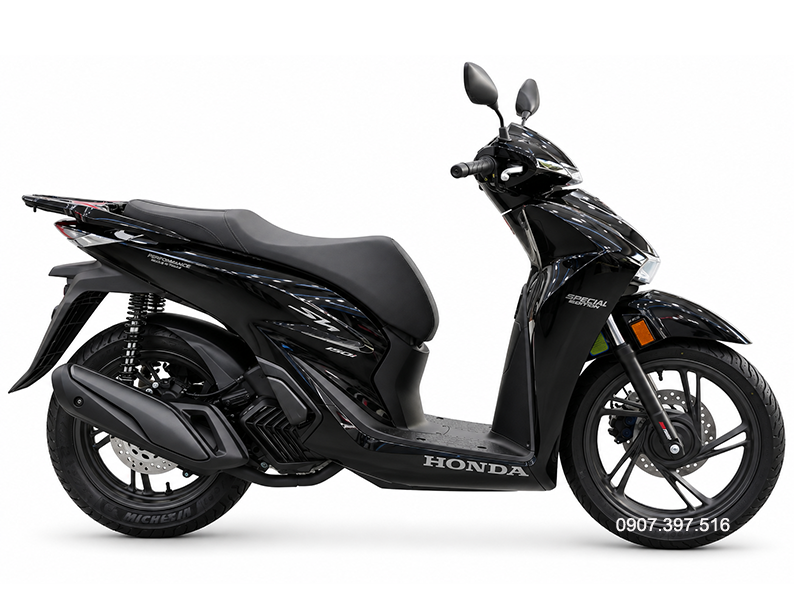 Honda SH150i Ý đen bóng 2027 tại Quảng Trị - Sơn bóng lịch sự, tiện ích cho mỗi ngày