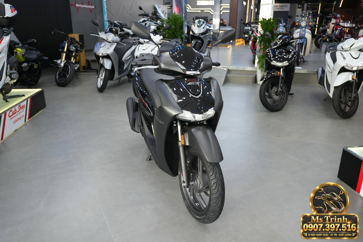 Honda SH150i Ý đen nhám 2027 tại Quảng Trị sắc đen lịch lãm giá tốt, chính ngạch
