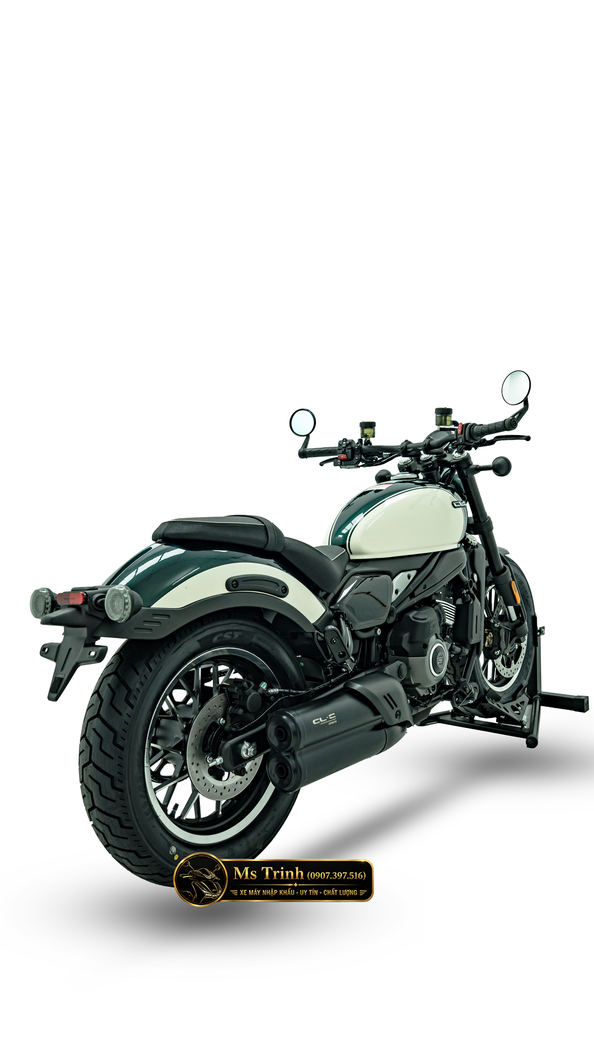 CFMOTO 450CL-C AMT Quảng Trị Cruiser 449cc số tự động, giá 167 triệu