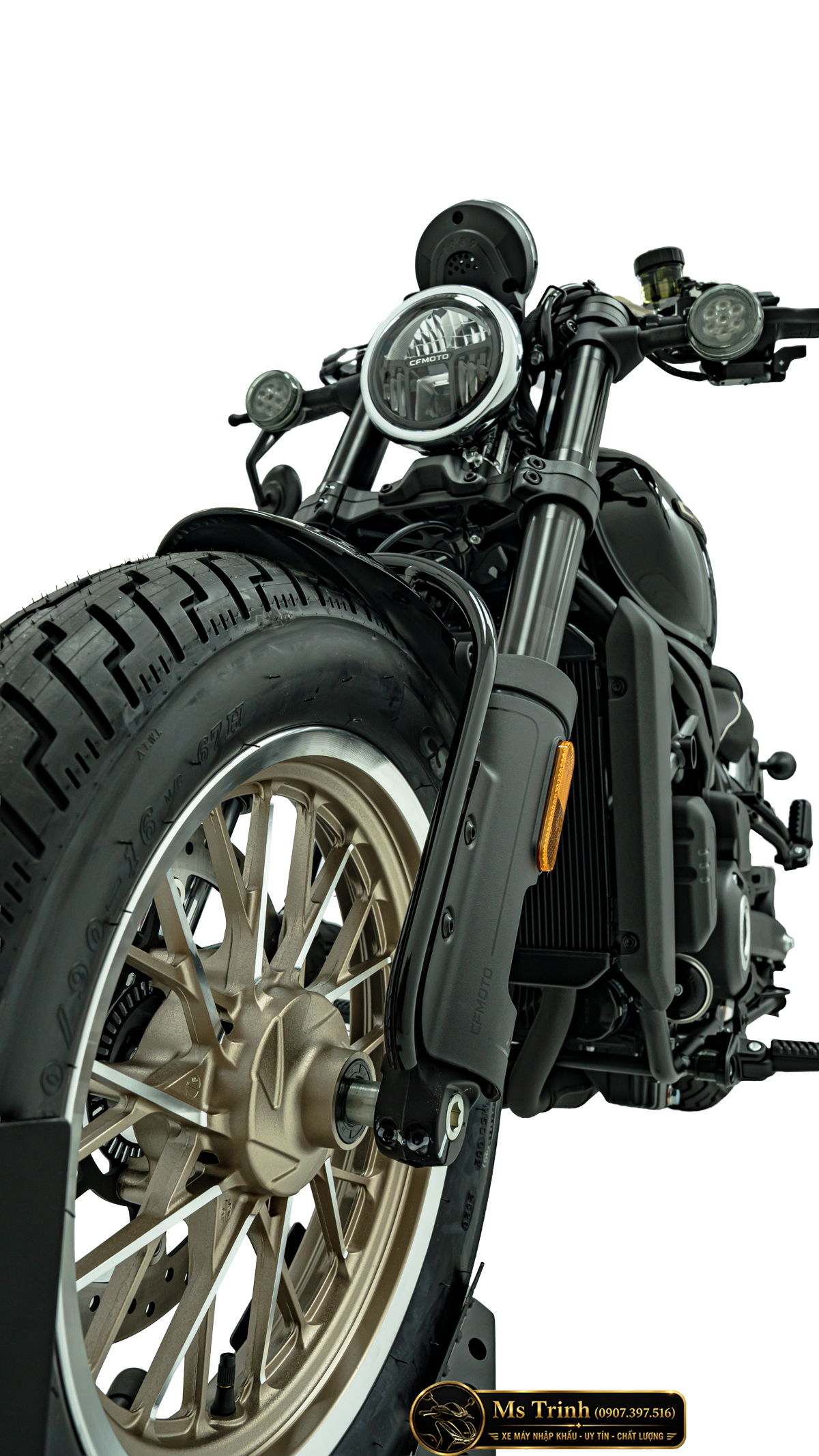 CFMOTO 450CL-C AMT Quảng Trị Cruiser 449cc số tự động, giá 167 triệu