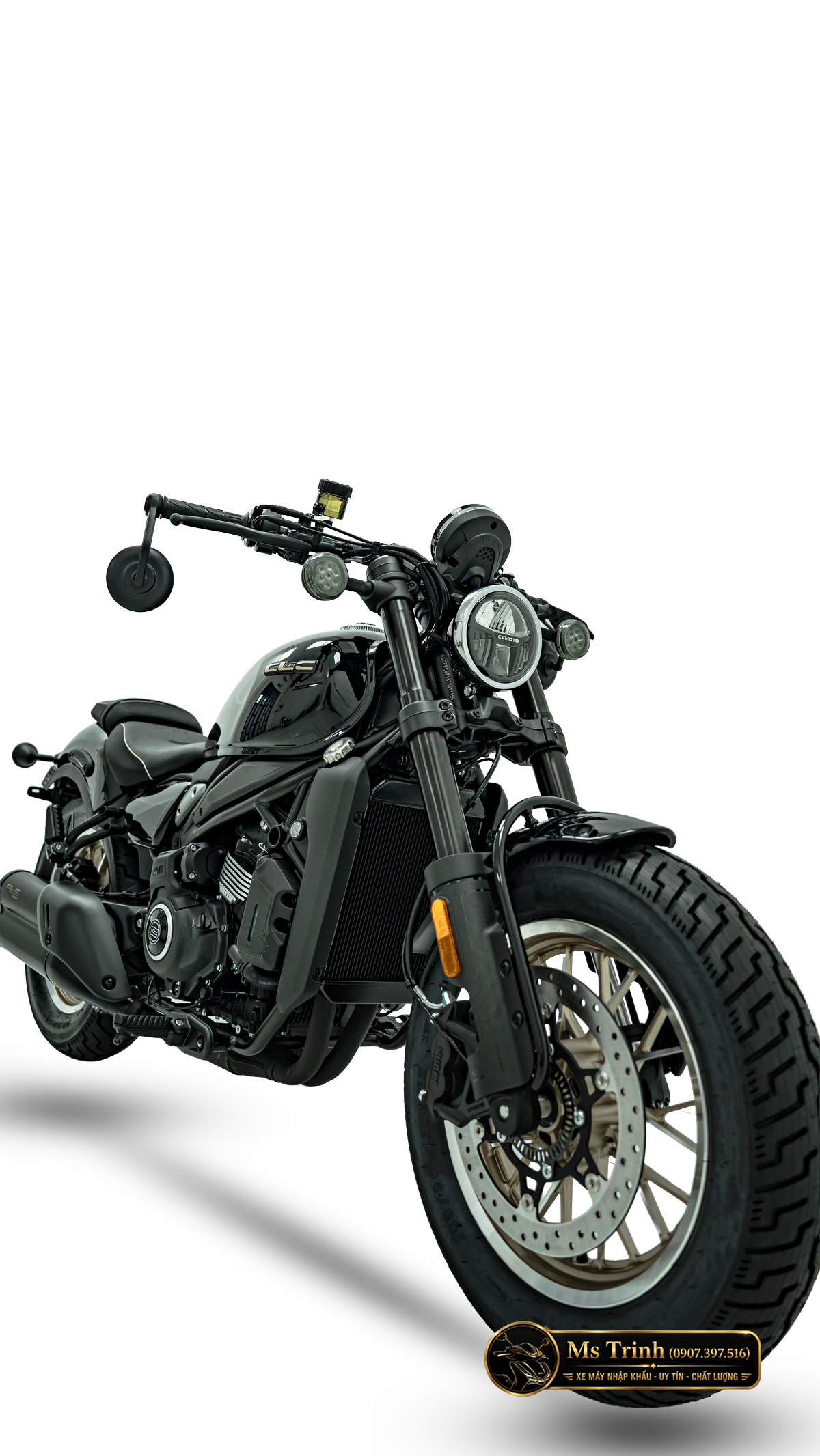 CFMOTO 450CL-C AMT Quảng Trị Cruiser 449cc số tự động, giá 167 triệu