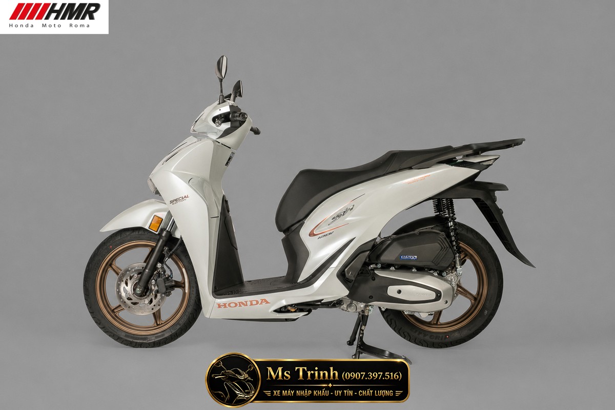 Honda SH150i Special Edition màu trắng 2026 nhập Ý tại Quảng Trị - Vẻ đẹp thanh lịch của dòng SH Ý cao cấp
