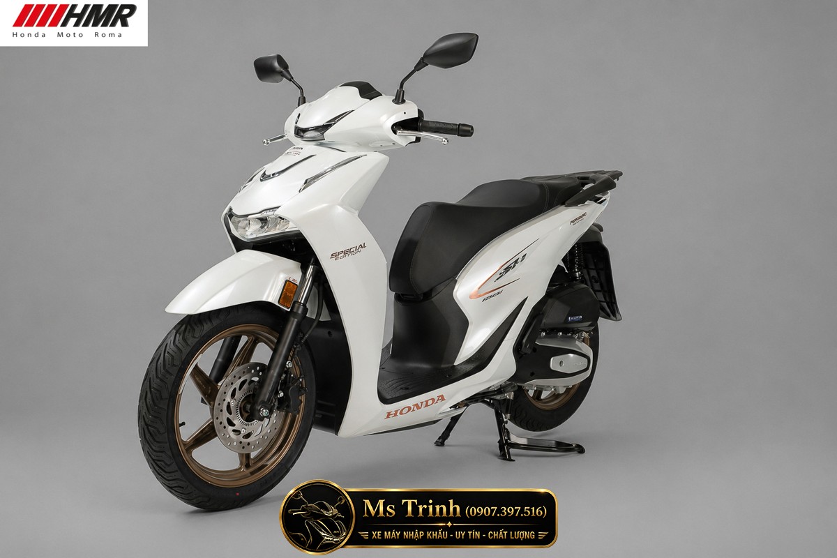 Honda SH150i Special Edition màu trắng 2026 nhập Ý tại Quảng Trị - Vẻ đẹp thanh lịch của dòng SH Ý cao cấp