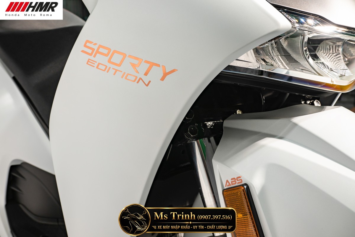 Honda SH350i nhập Ý 2026 tại Quảng Trị - SH350i Sporty Trắng Nhám, Xám Bóng Đẳng Cấp Chuẩn Ý