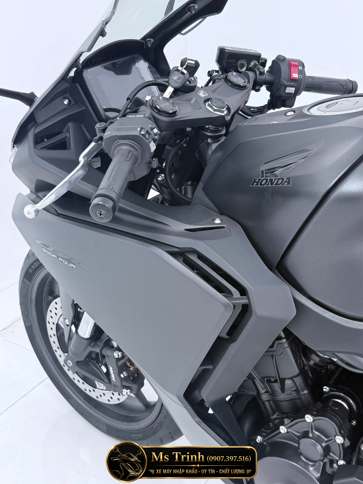 Mua Honda CBR500R FOUR 2026 Tại Quảng Trị - Động Cơ 4 Xi Lanh, E-Clutch Thế Hệ Mới