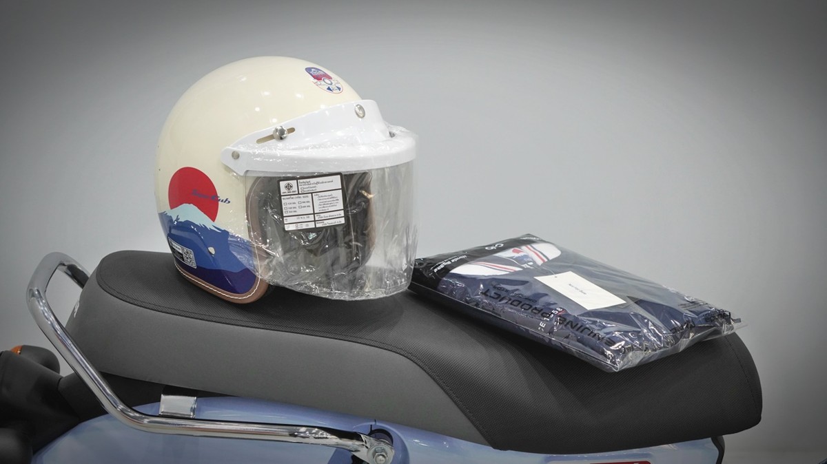 Honda Cub 110 Fujisan bản giới hạn tại Quảng Trị - Thiết kế đậm chất Nhật Bản