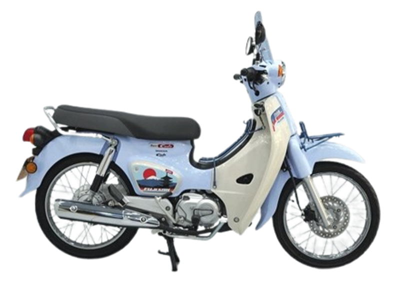 Honda Cub 110 Fujisan bản giới hạn tại Quảng Trị - Thiết kế đậm chất Nhật Bản
