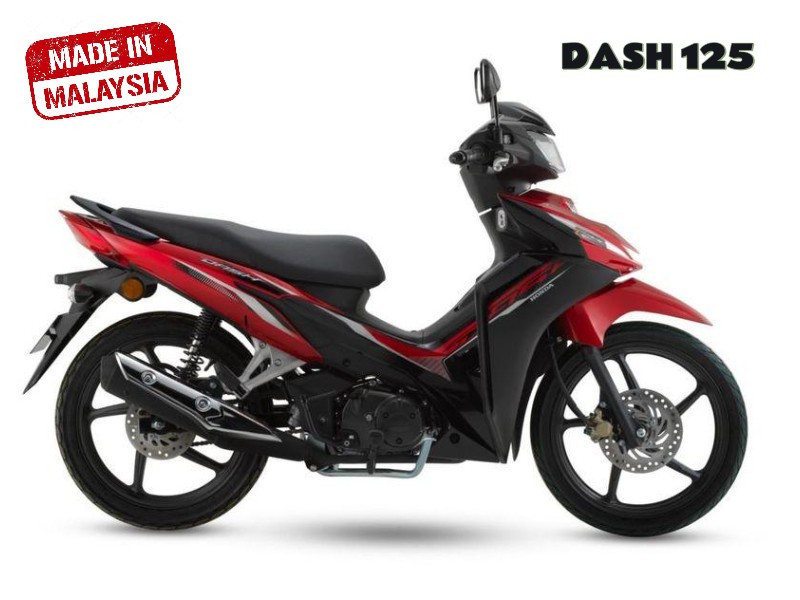 Honda Dash125 2025, 2 thắng dĩa, NK Chính Hãng Malaysia tại Quảng Trị