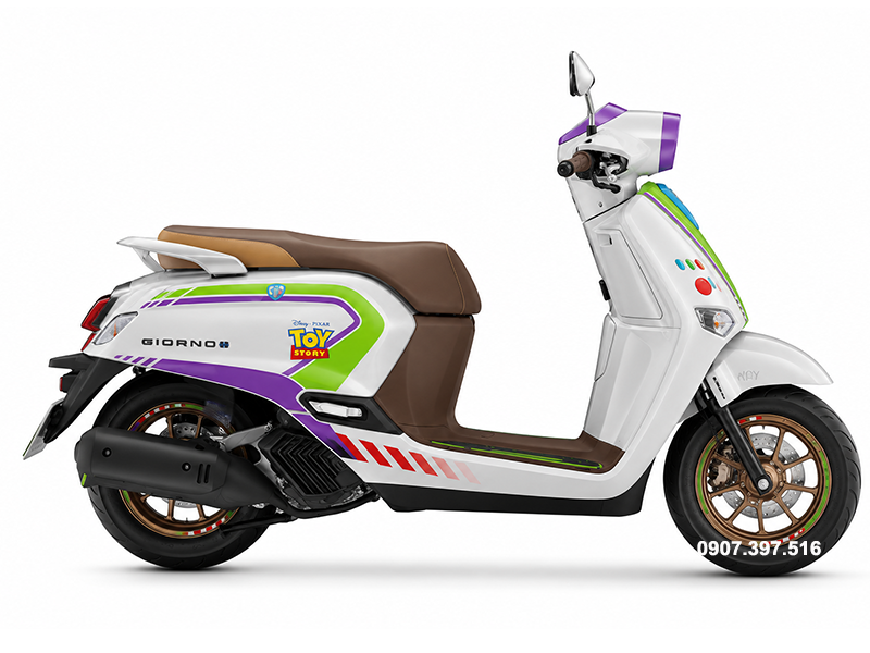Honda Giorno+ Buzz Lightyear Limited Edition 2026 Bản giới hạn 2.000 xe tại Quảng Trị