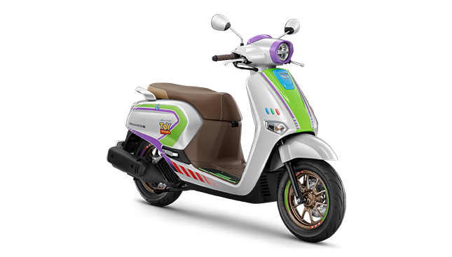Honda Giorno+ Buzz Lightyear Limited Edition 2026 Bản giới hạn 2.000 xe tại Quảng Trị