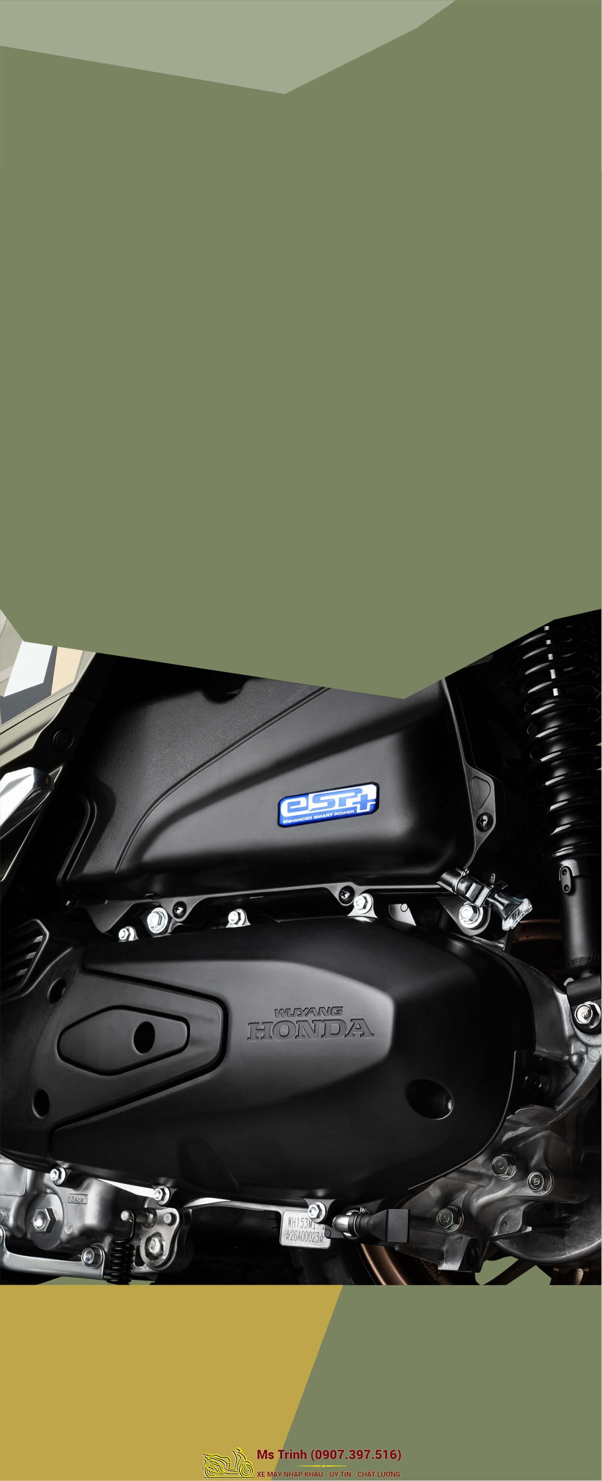 Honda HRD125 2026 - Xe tay ga ADV cá tính, ABS 2 kênh, công nghệ hiện đại tại Quảng Trị