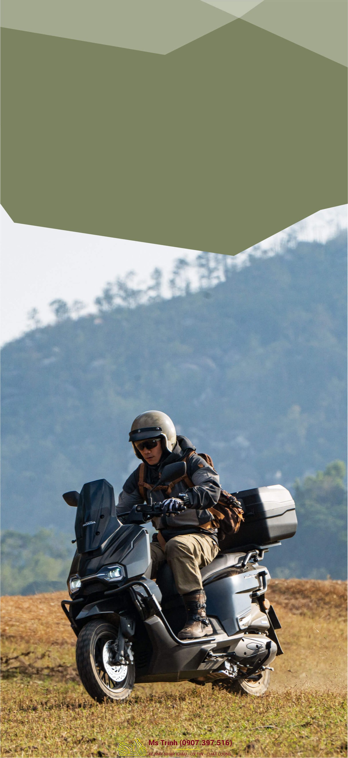 Honda HRD125 2026 - Xe tay ga ADV cá tính, ABS 2 kênh, công nghệ hiện đại tại Quảng Trị