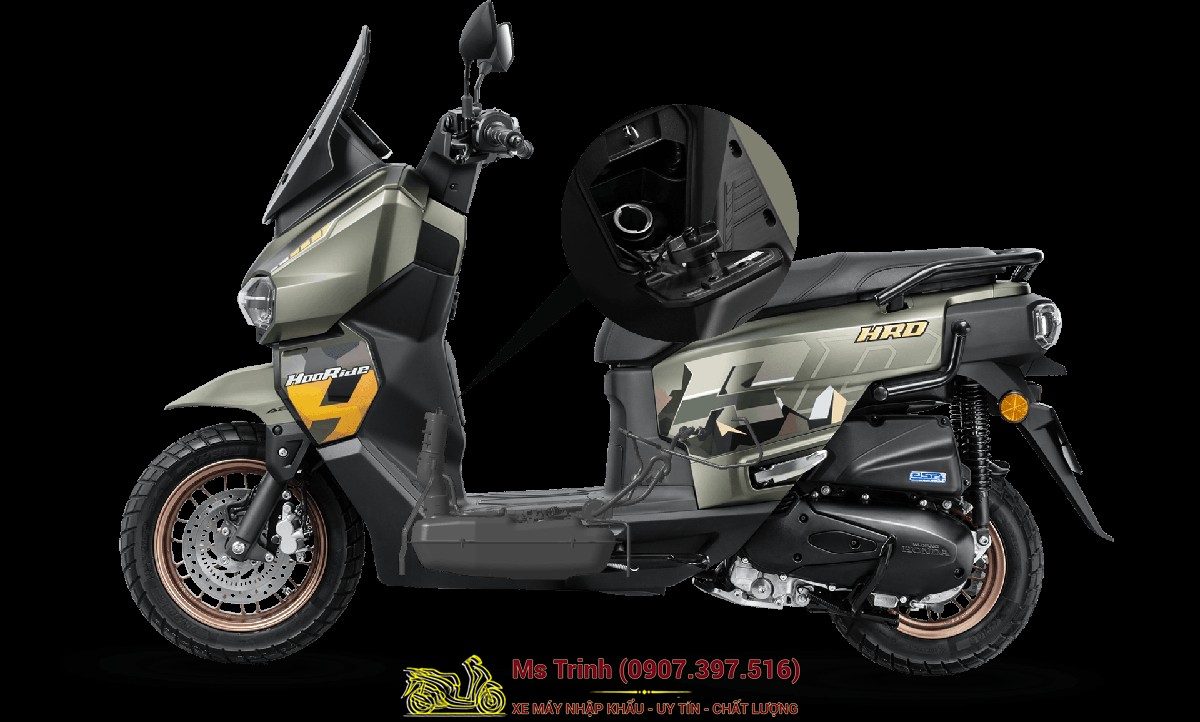 Honda HRD125 2026 - Xe tay ga ADV cá tính, ABS 2 kênh, công nghệ hiện đại tại Quảng Trị