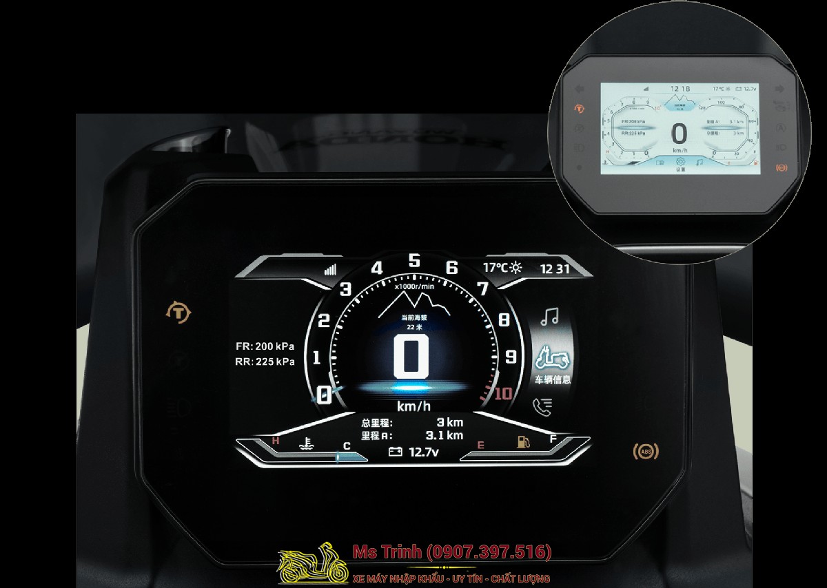 Honda HRD125 2026 - Xe tay ga ADV cá tính, ABS 2 kênh, công nghệ hiện đại tại Quảng Trị