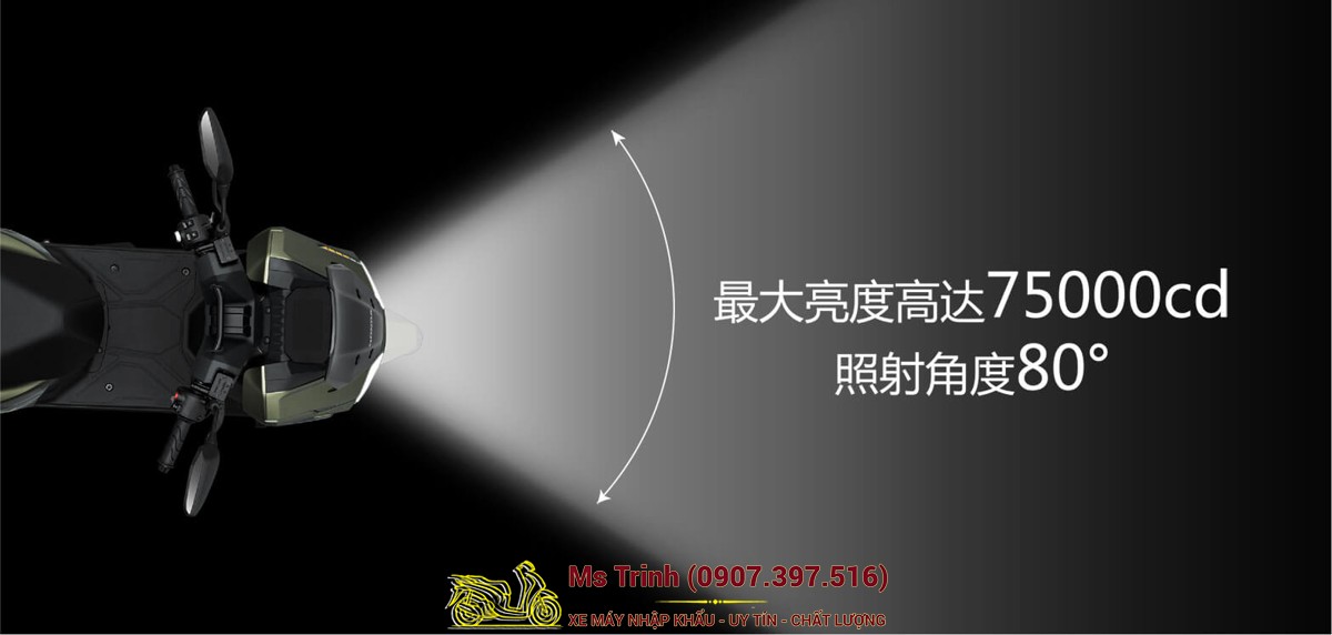 Honda HRD125 2026 - Xe tay ga ADV cá tính, ABS 2 kênh, công nghệ hiện đại tại Quảng Trị