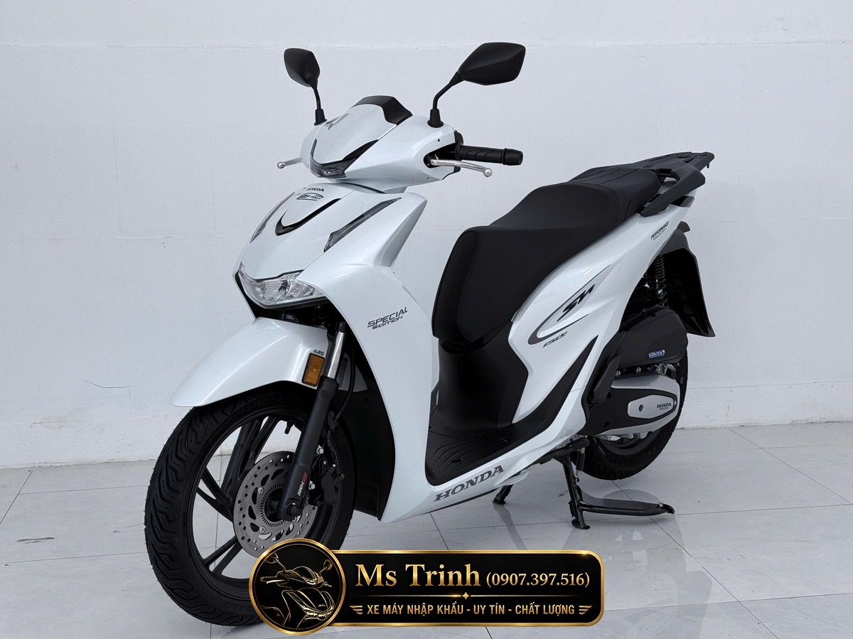 Honda SH150i Special Edition Standard nhập HMR Ý màu trắng tại Quảng Trị: Giá trị nằm trong từng chi tiết nguyên bản