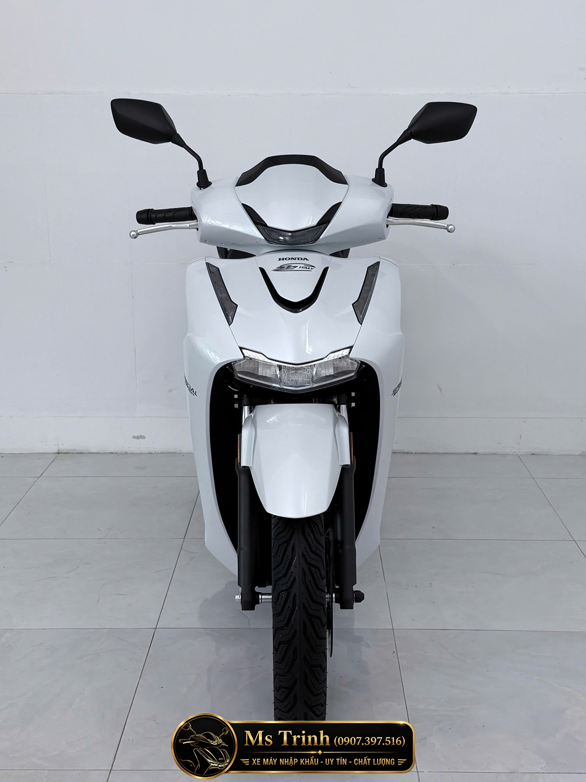 Honda SH150i Special Edition Standard nhập HMR Ý màu trắng tại Quảng Trị: Giá trị nằm trong từng chi tiết nguyên bản