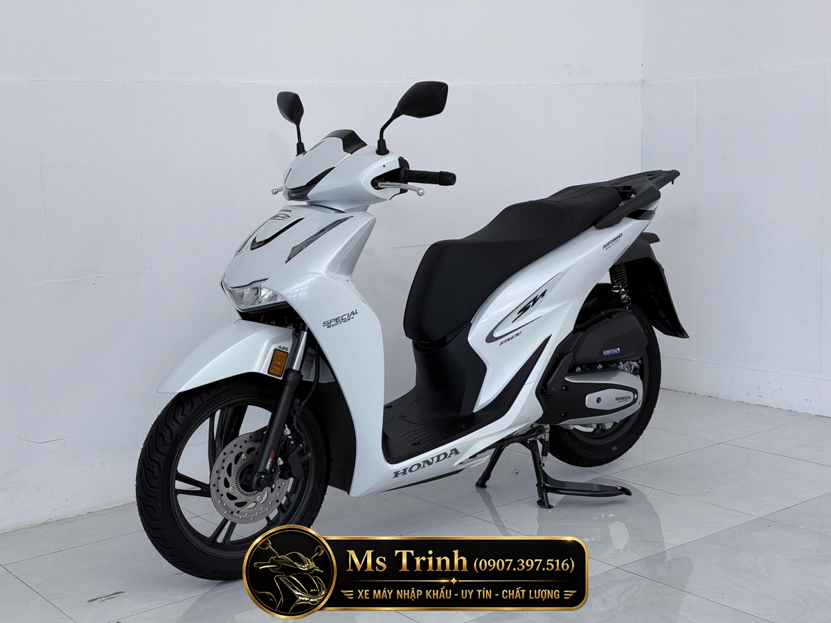 Honda SH150i Special Edition Standard nhập HMR Ý màu trắng tại Quảng Trị: Giá trị nằm trong từng chi tiết nguyên bản