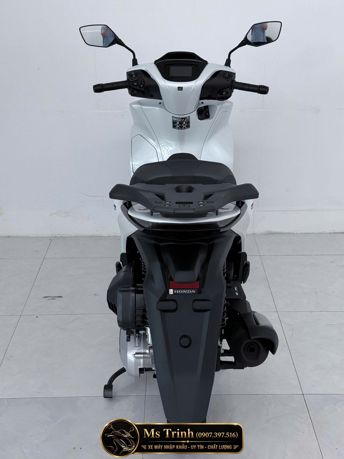 Honda SH150i Special Edition Standard nhập HMR Ý màu trắng tại Quảng Trị: Giá trị nằm trong từng chi tiết nguyên bản