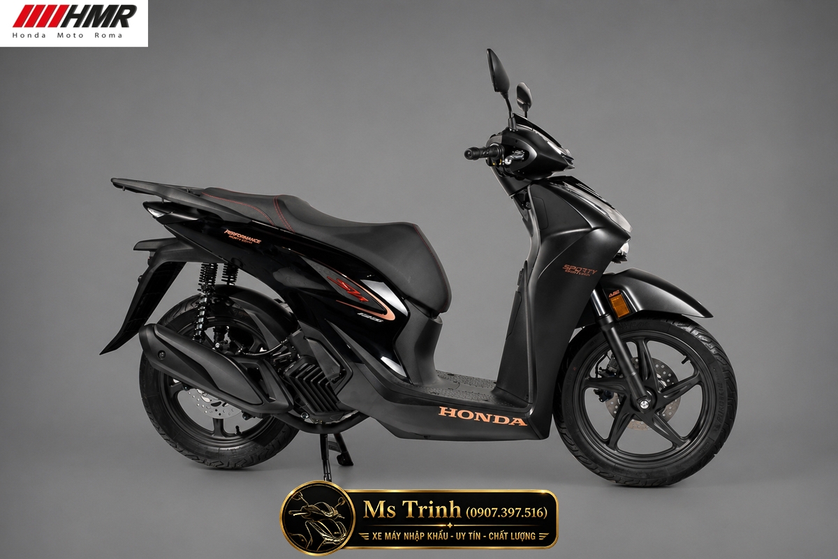 Honda SH150i nhập Ý 2026 Sporty màu đen tại Quảng Trị - Mẫu SH Ý cao cấp được săn đón nhất hiện nay