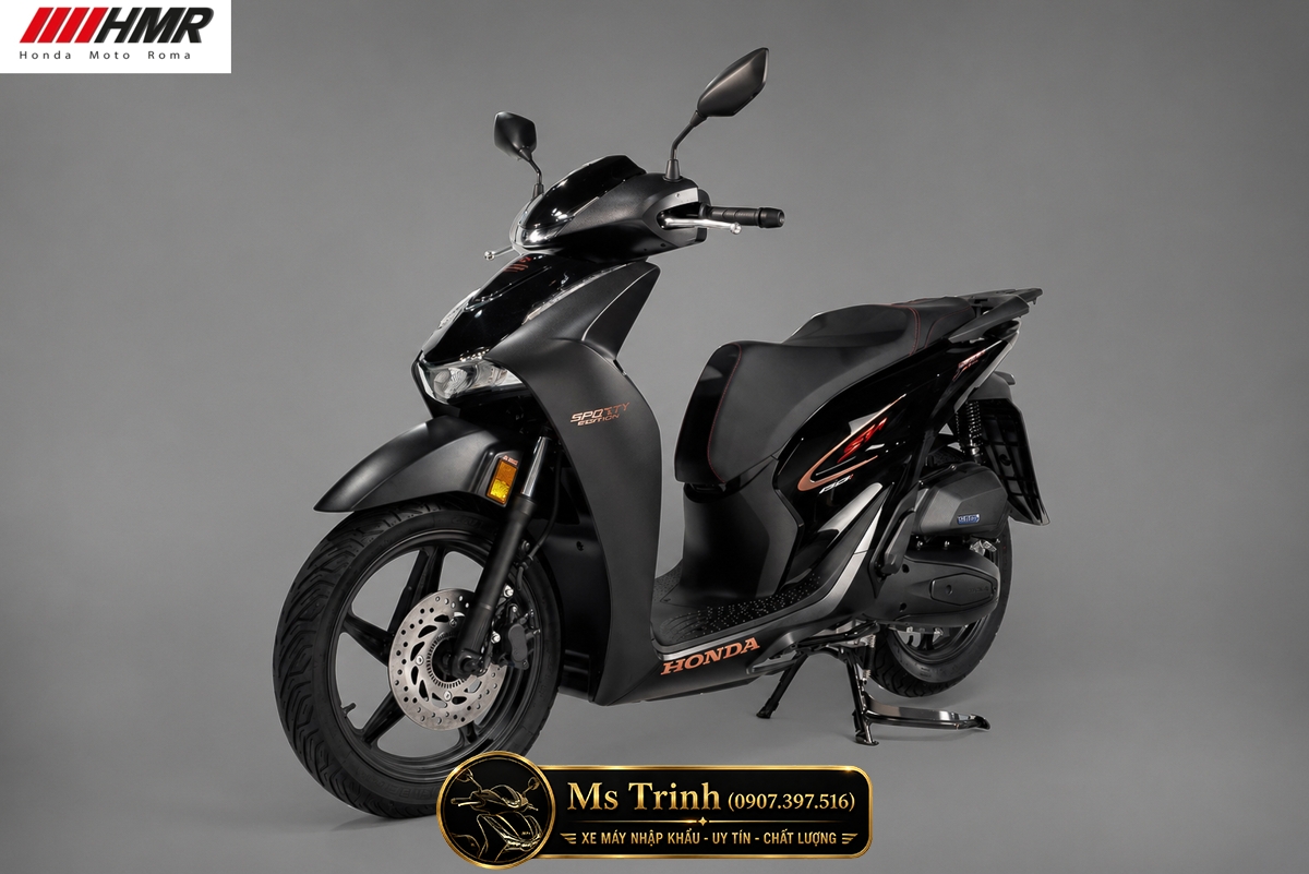 Honda SH150i nhập Ý 2026 Sporty màu đen tại Quảng Trị - Mẫu SH Ý cao cấp được săn đón nhất hiện nay