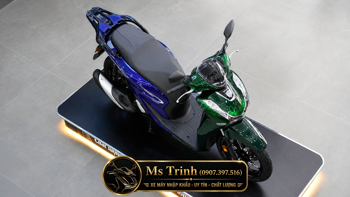 Honda SH150i Vetro Green - Sapphire tại Quảng Trị: SH Ý Limited 200 xe