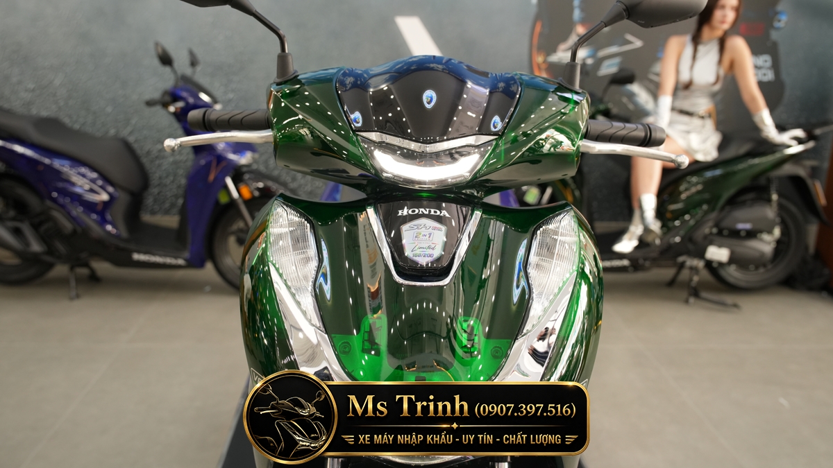 Honda SH150i Vetro Green - Sapphire tại Quảng Trị: SH Ý Limited 200 xe