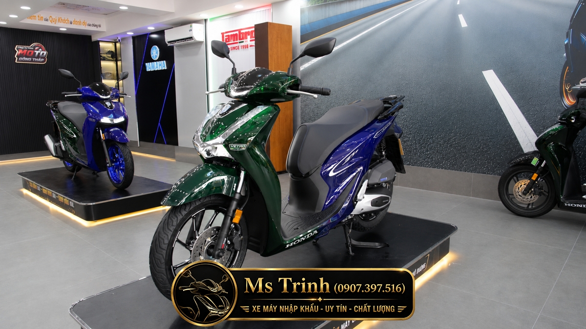 Honda SH150i Vetro Green - Sapphire tại Quảng Trị: SH Ý Limited 200 xe