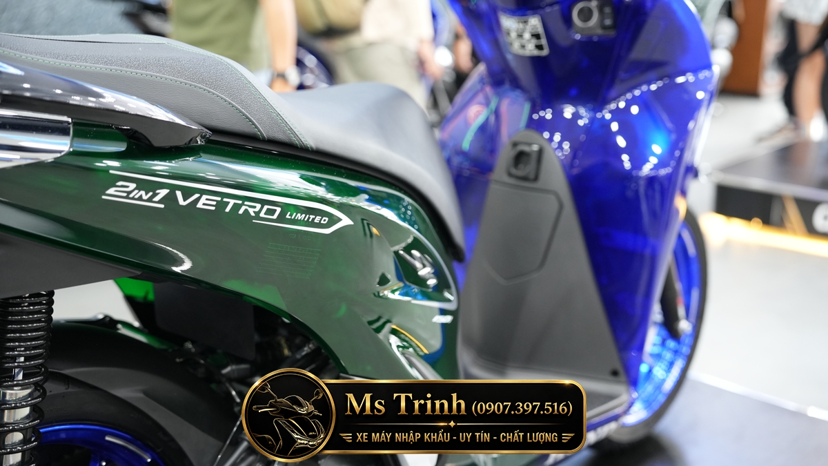 Honda SH150i Vetro Sapphire - Green tại Quảng Trị: SH Ý 2 trong 1 giới hạn 200 xe