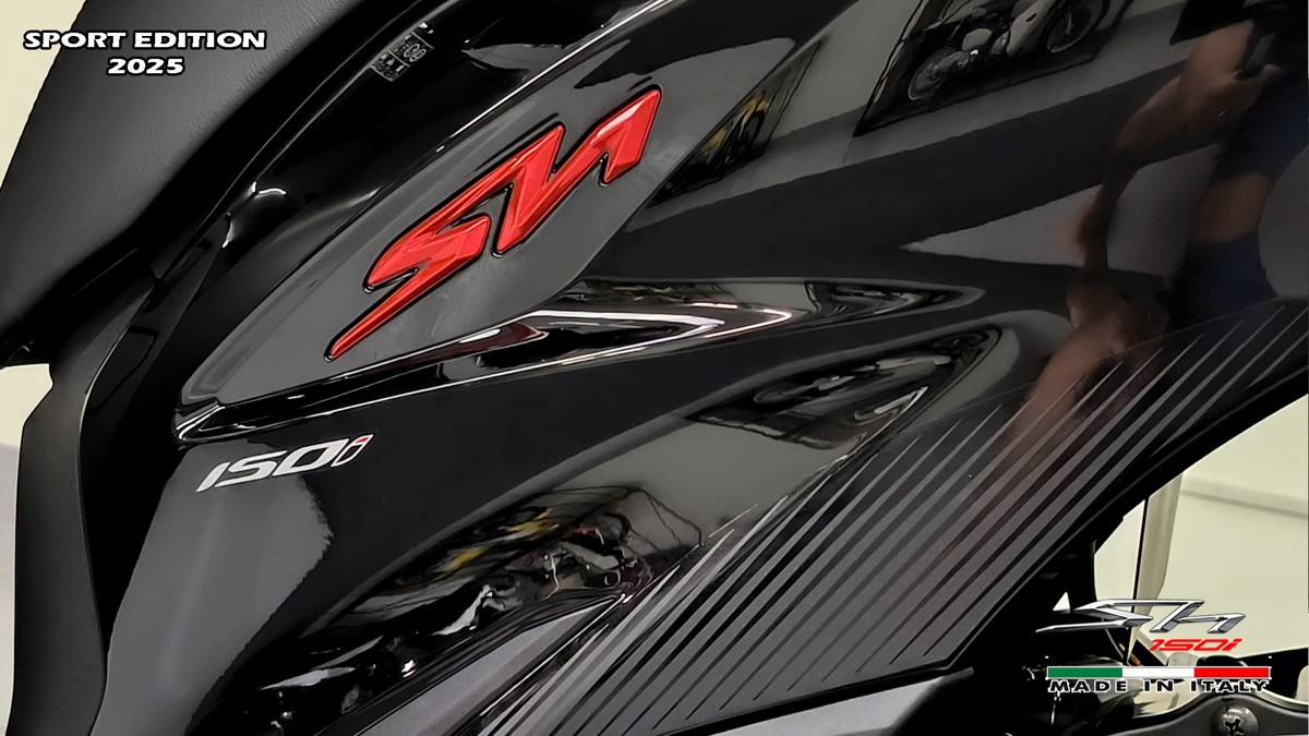 Honda SH150i 2025 Italy Sport Edition Màu Đen, Nhập Chính Hãng, Giá Rẻ tại Quảng Trị