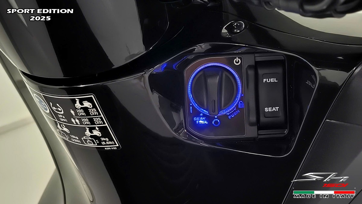 Honda SH150i 2025 Italy Sport Edition Màu Đen, Nhập Chính Hãng, Giá Rẻ tại Quảng Trị