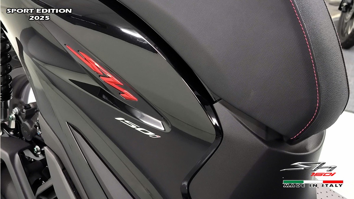 Honda SH150i 2025 Italy Sport Edition Màu Đen, Nhập Chính Hãng, Giá Rẻ tại Quảng Trị