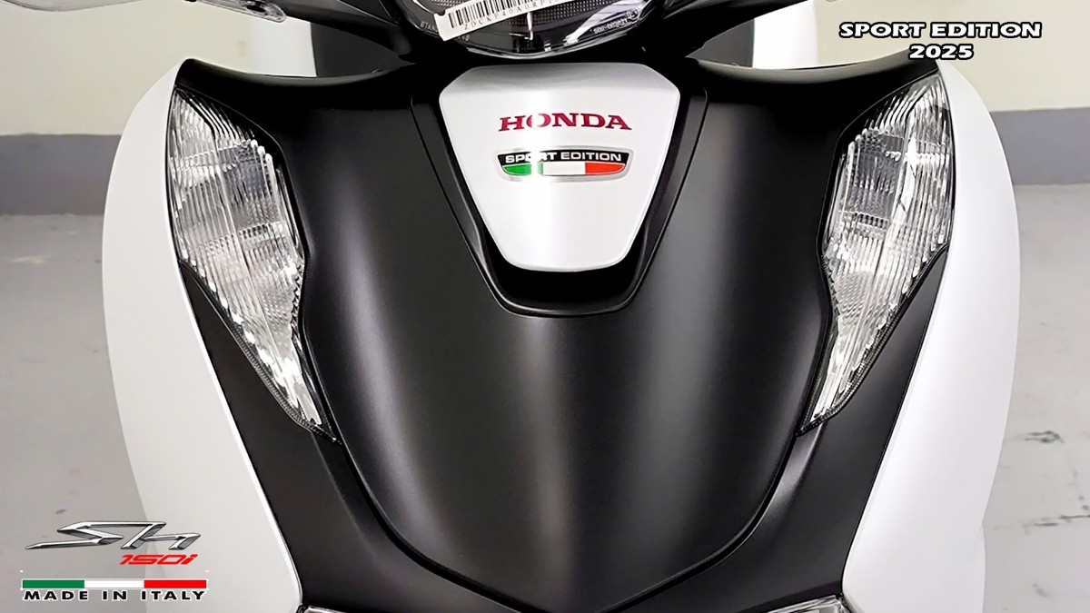 Honda SH150i Sport Edition 2025 Trắng, Made In Italy, Nhập Chính Hãng tại Quảng Trị