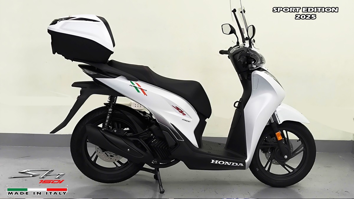 Honda SH150i Sport Edition 2025 Trắng, Made In Italy, Nhập Chính Hãng tại Quảng Trị