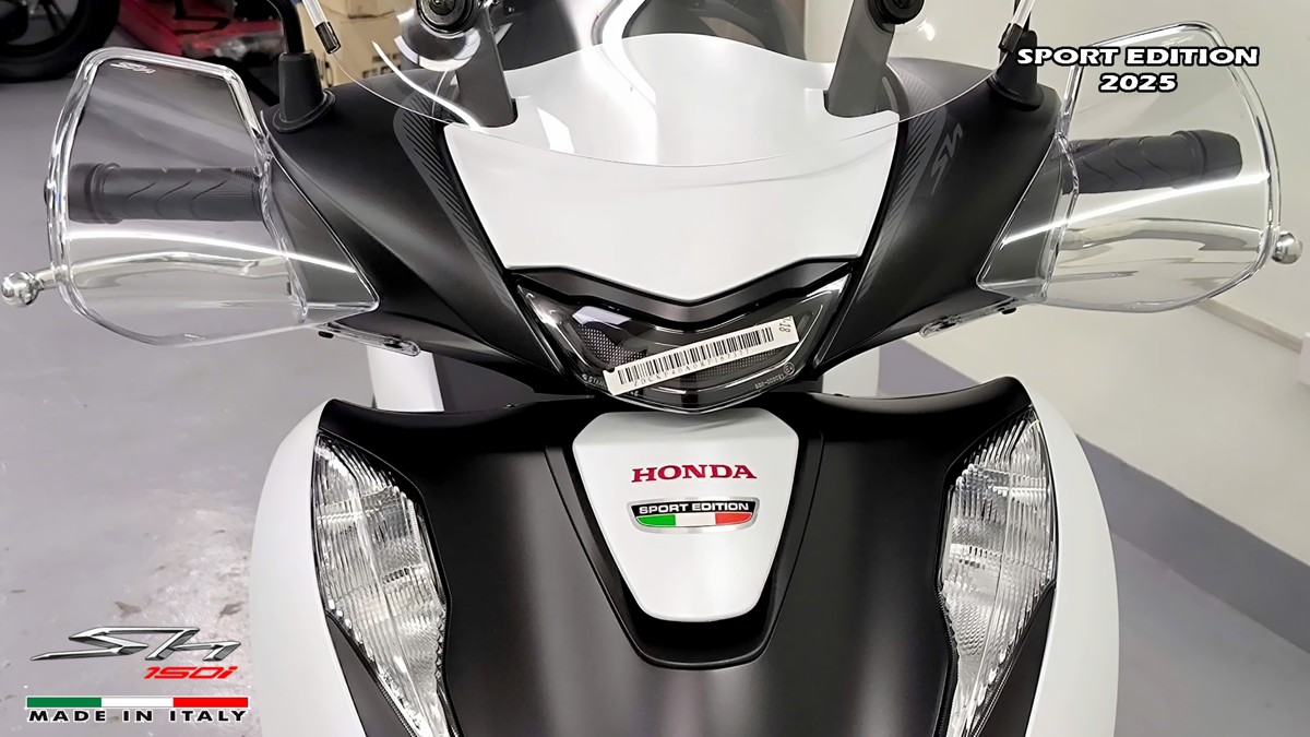 Honda SH150i Sport Edition 2025 Trắng, Made In Italy, Nhập Chính Hãng tại Quảng Trị