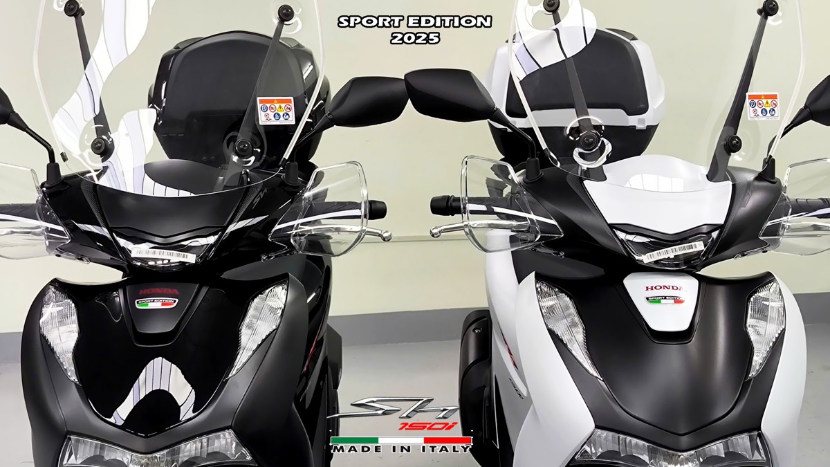 Honda SH150i Sport Edition 2025 Trắng, Made In Italy, Nhập Chính Hãng tại Quảng Trị