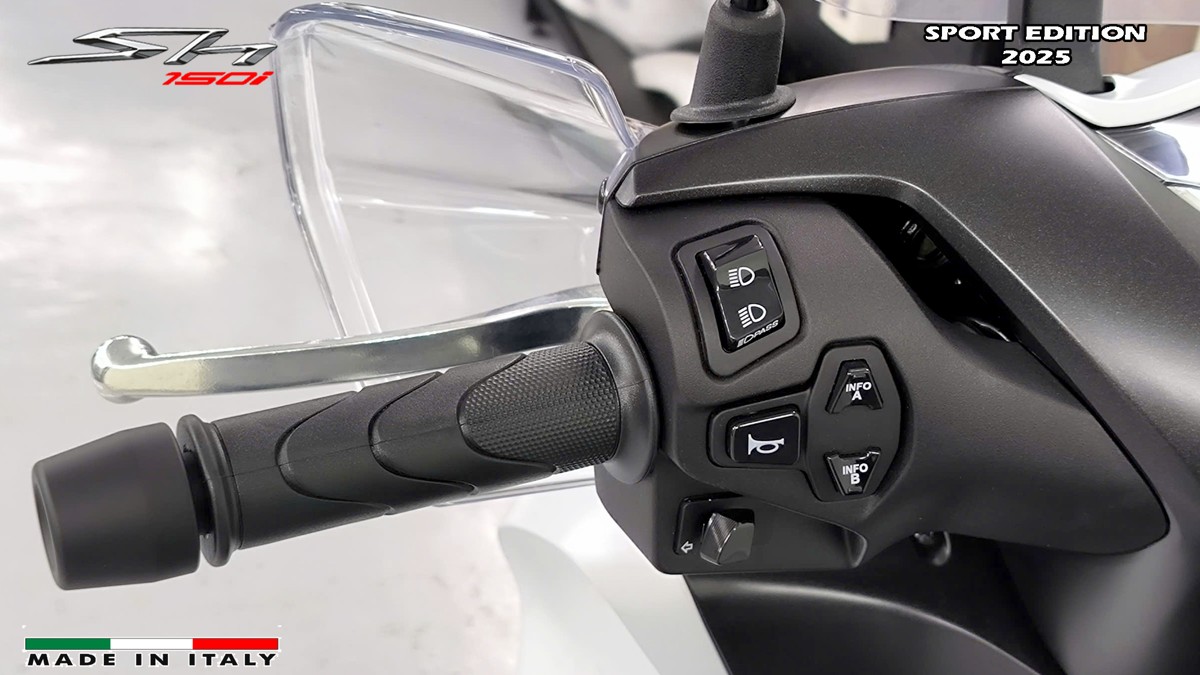Honda SH150i Sport Edition 2025 Trắng, Made In Italy, Nhập Chính Hãng tại Quảng Trị