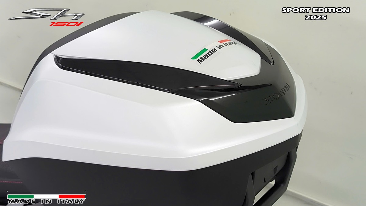 Honda SH150i Sport Edition 2025 Trắng, Made In Italy, Nhập Chính Hãng tại Quảng Trị