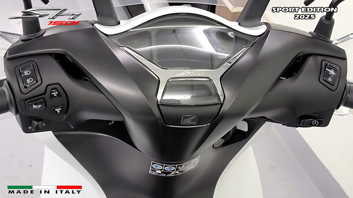 Honda SH150i Sport Edition 2025 Trắng, Made In Italy, Nhập Chính Hãng tại Quảng Trị