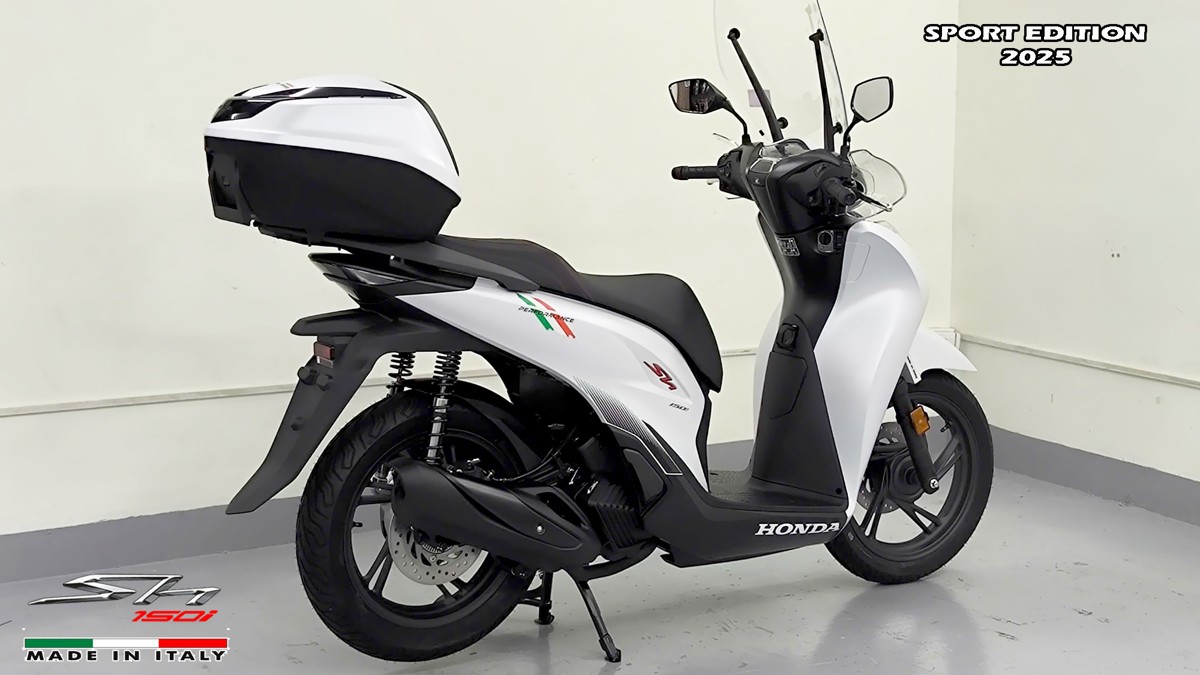 Honda SH150i Sport Edition 2025 Trắng, Made In Italy, Nhập Chính Hãng tại Quảng Trị