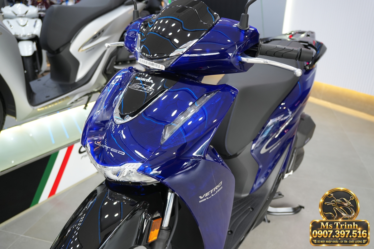 Honda SH150 Vetro Blue 2027 tại Quảng Trị - Xanh Sapphire trong suốt, nhập Ý sang trọng
