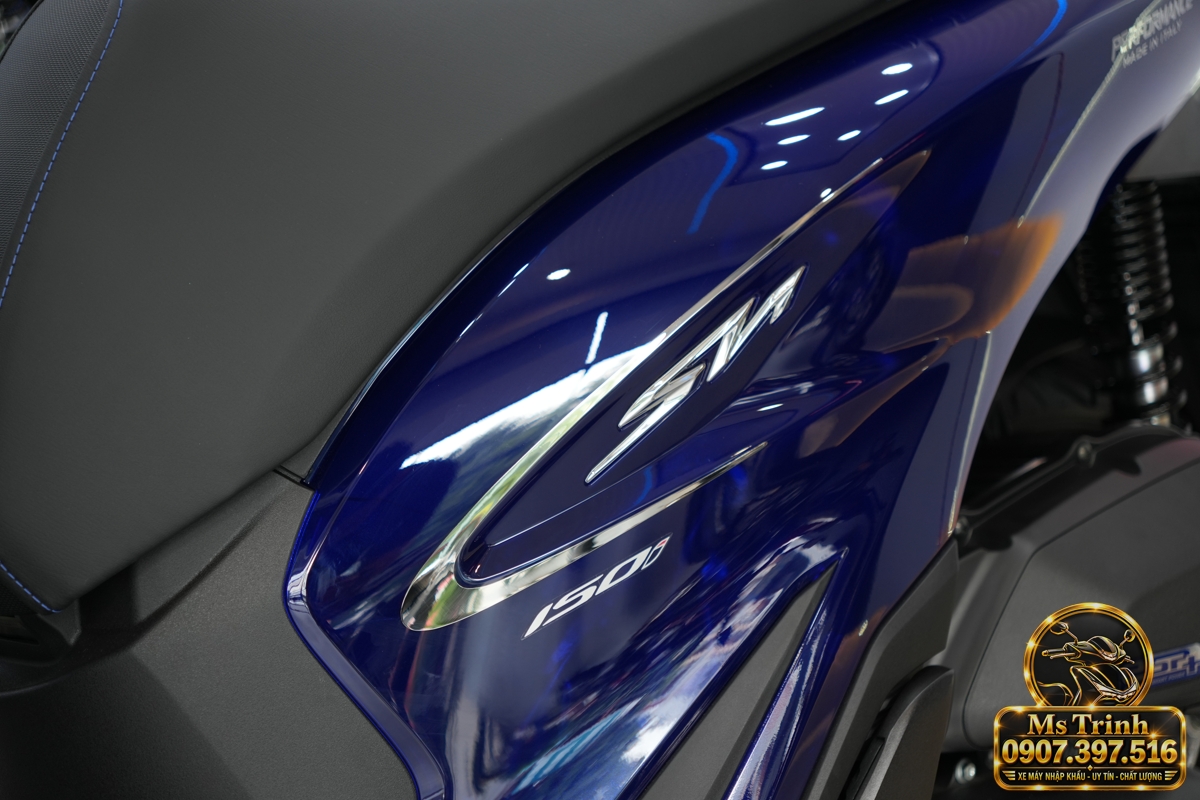 Honda SH150 Vetro Blue 2027 tại Quảng Trị - Xanh Sapphire trong suốt, nhập Ý sang trọng