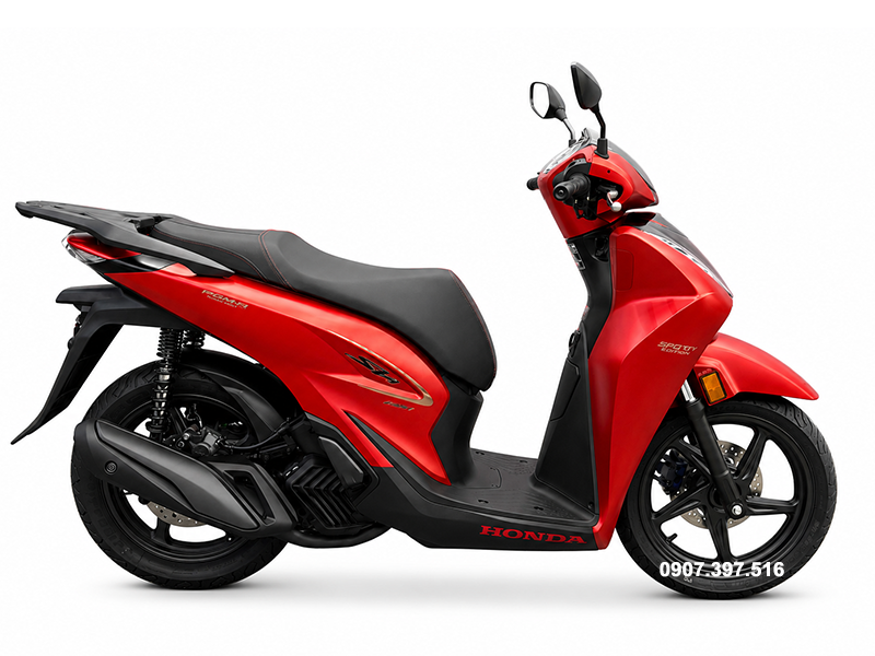 Honda SH150 Ý 2026 màu đỏ Sporty New Concept tại Quảng Trị: Giá trị khác biệt của một chiếc SH nhập khẩu