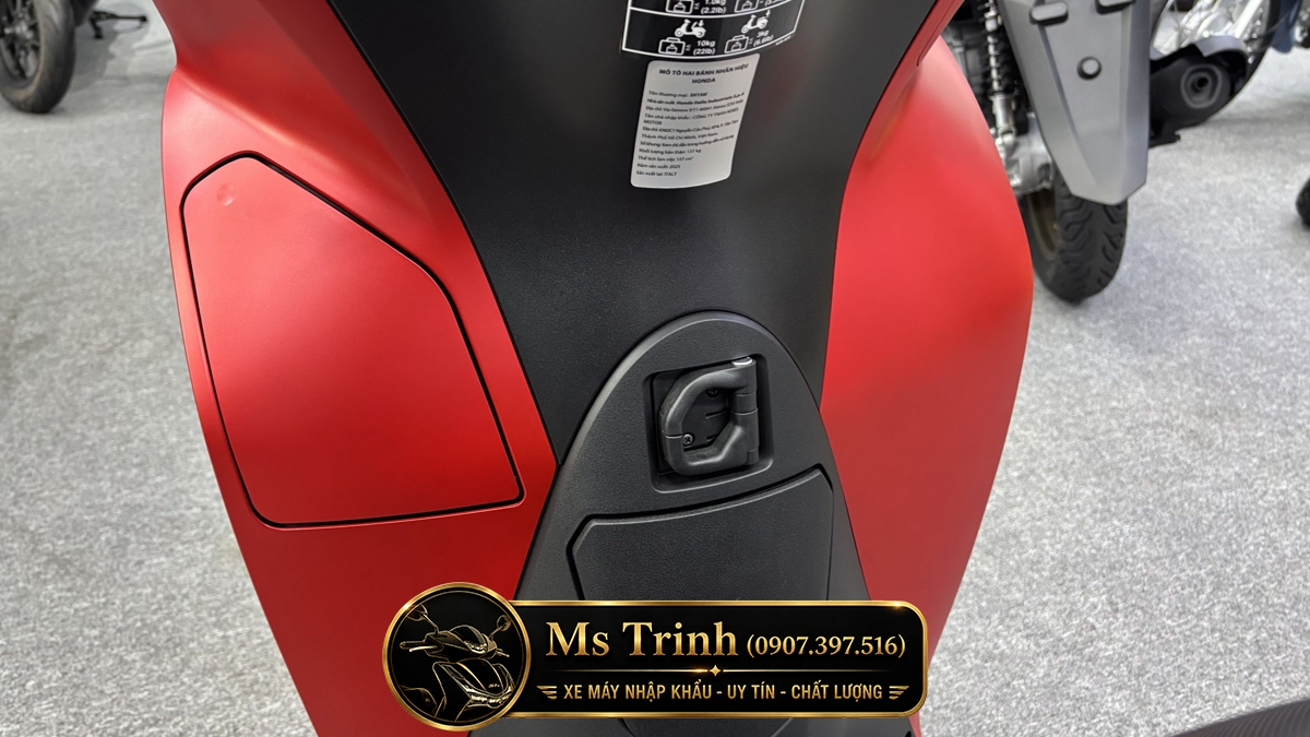 Honda SH150 Ý 2026 màu đỏ Sporty New Concept tại Quảng Trị: Giá trị khác biệt của một chiếc SH nhập khẩu