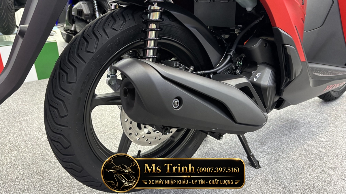 Honda SH150 Ý 2026 màu đỏ Sporty New Concept tại Quảng Trị: Giá trị khác biệt của một chiếc SH nhập khẩu