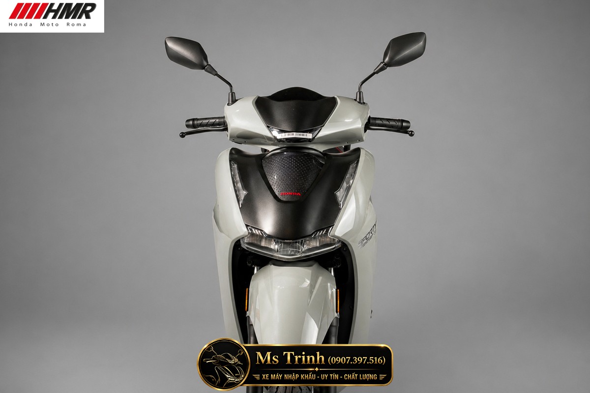 Honda SH350i nhập Ý 2026 tại Quảng Trị - SH350i Sporty Trắng Nhám, Xám Bóng Đẳng Cấp Chuẩn Ý