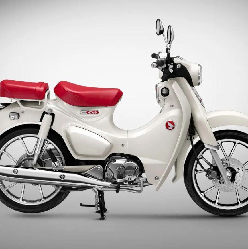 Honda Super Cub 125 Custom Edition Thái Lan 2025 màu trắng tại Quảng Trị