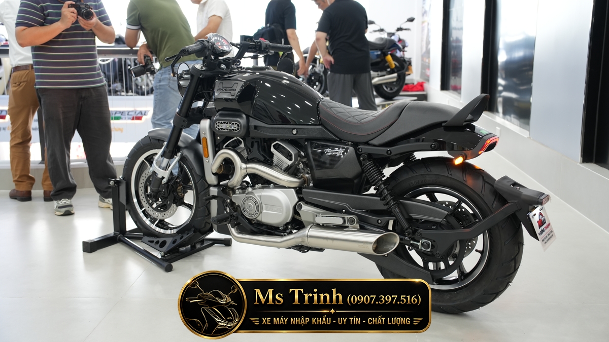Hyosung GV350X tại Quảng Trị - Cruiser 350cc Phong Cách Mỹ Cơ Bắp, Cá Tính