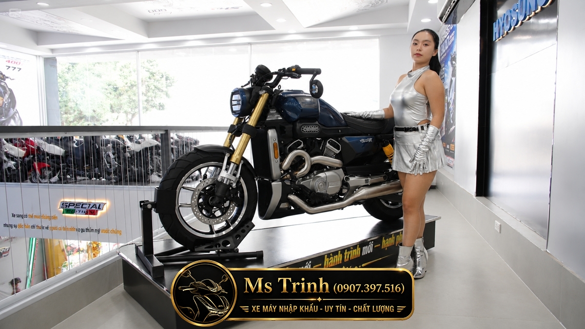 Hyosung GV350X tại Quảng Trị - Cruiser 350cc Phong Cách Mỹ Cơ Bắp, Cá Tính