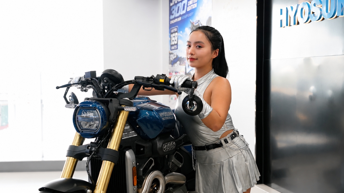 Hyosung GV350X tại Quảng Trị - Cruiser 350cc Phong Cách Mỹ Cơ Bắp, Cá Tính